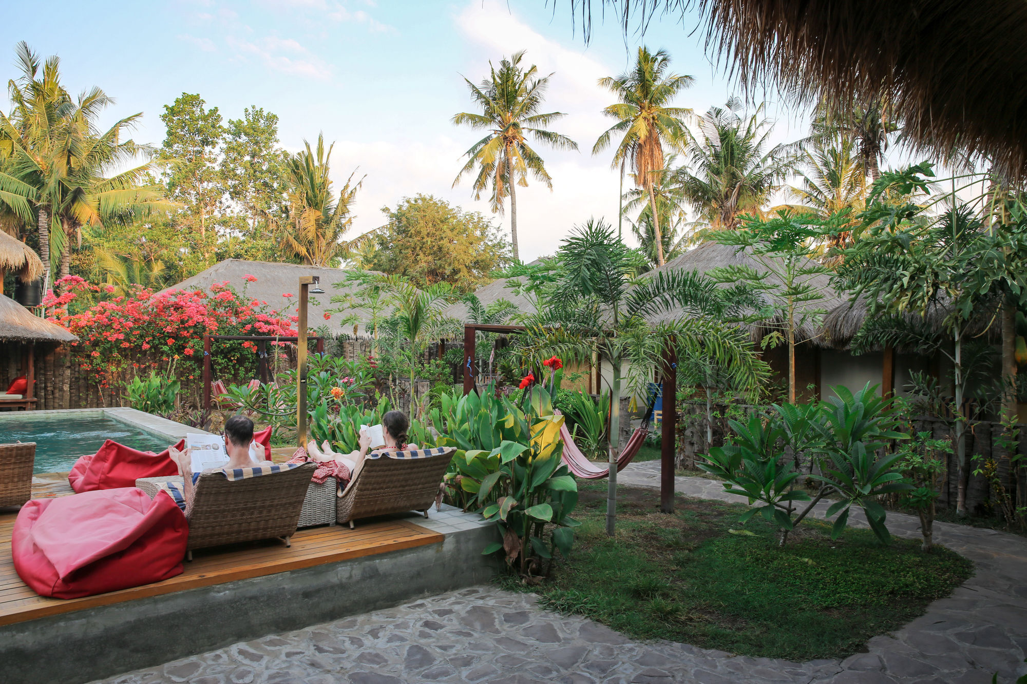 3W Cottages And Villas Gili Air Exterior foto