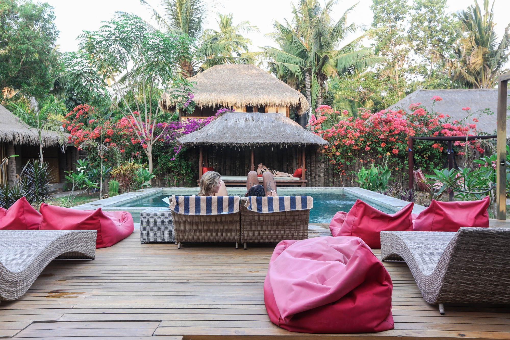 3W Cottages And Villas Gili Air Exterior foto